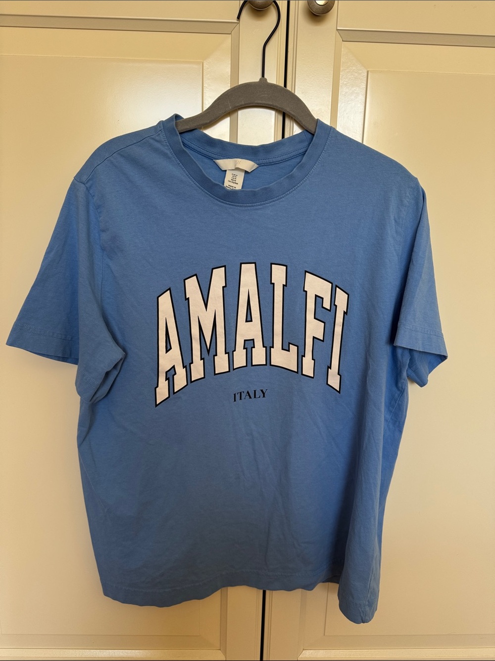 H&M Light Blue "Amalfi" Graphic Tee